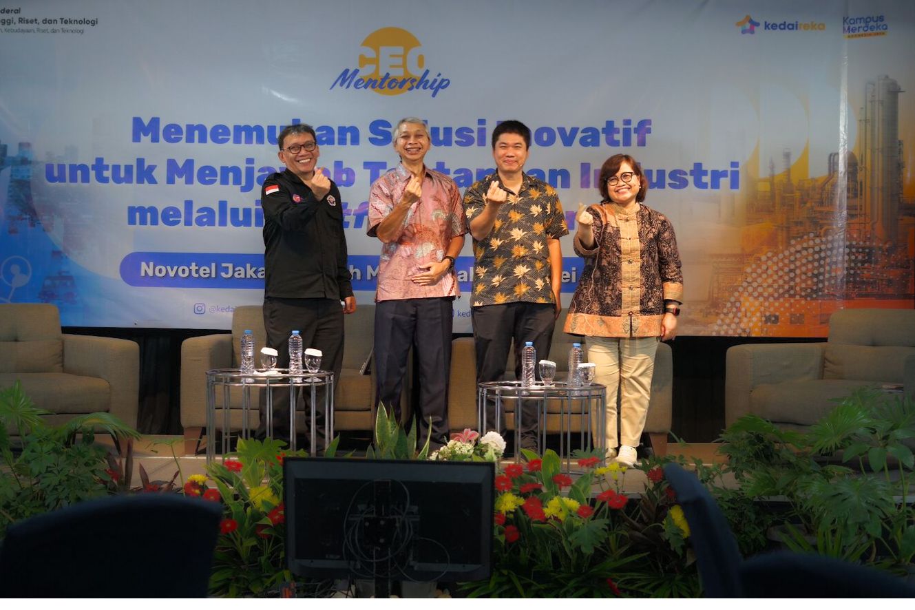 CEO Mentorship Bersama Gunadarma Jawab Tantangan Industri Melalui Platform Kedaireka