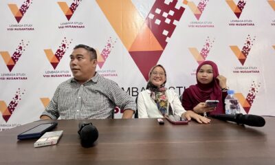 LS Vinus (LS Vinus) merilis hasil survei tingkat kepuasan publik terhadap 100 hari kerja Wali Kota Depok Supian Suri dan Wakil Wali Kota Chandra Rahmansyah.
