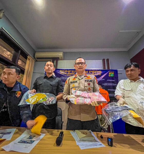 Komplotan Kempes Ban Gasak Rp300 Juta, Dua Pelaku Diamankan Warga dan Petugas