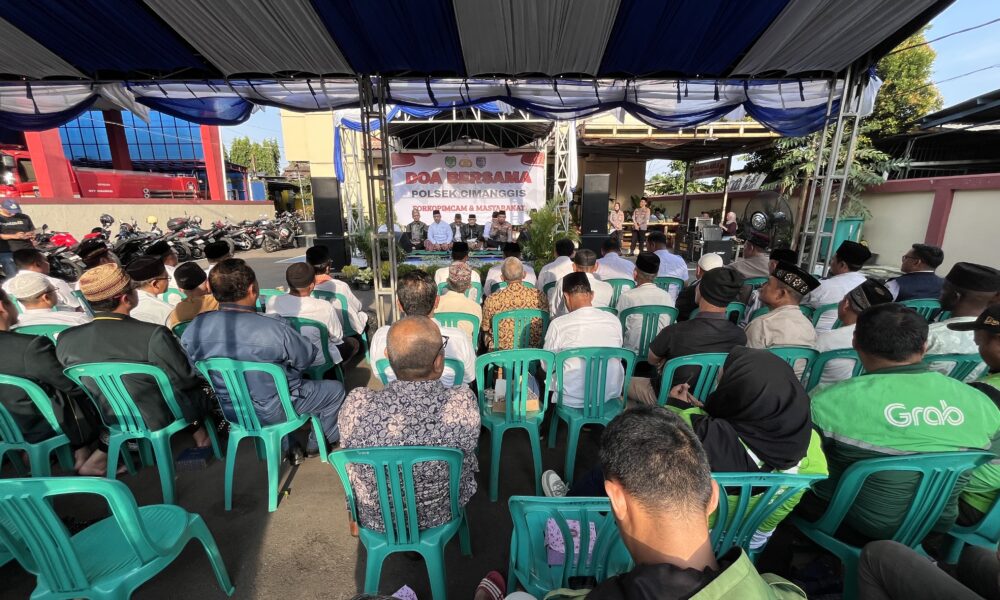 Polsek Cimanggis Gelar Doa Bersama Jaga Kondusivitas Wilayah