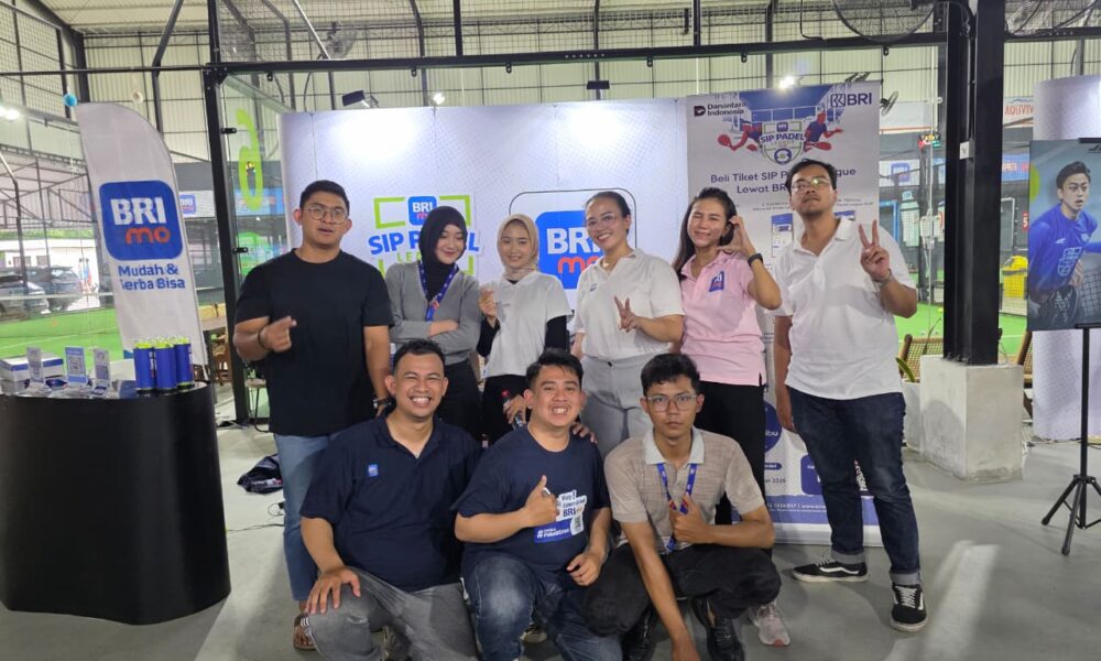 BRI KC Pancoran Dorong Gaya Hidup Digital Lewat BRImo SIP PADEL League 2025