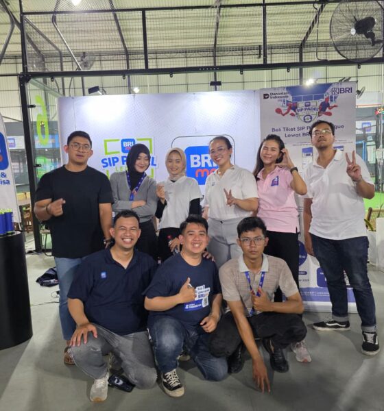 BRI KC Pancoran Dorong Gaya Hidup Digital Lewat BRImo SIP PADEL League 2025